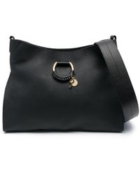See By Chloé - Charm-detail Leather Tote Bag - Lyst