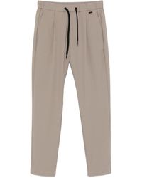 Herno - Pleated Drawstring Trousers - Lyst