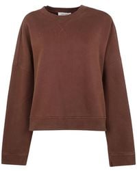 Entire studios - Long-Sleeve Cotton Sweatshirt - Lyst