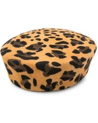 Ruslan Baginskiy - Animal Print Pillbox Hat - Lyst