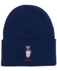 Polo Ralph Lauren - 2022 Olympics Polo Bear Beanie Hat - Lyst