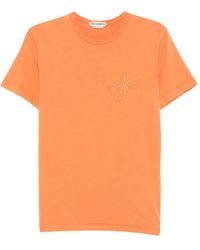 JW Anderson - Anchor-Embroidered T-Shirt - Lyst