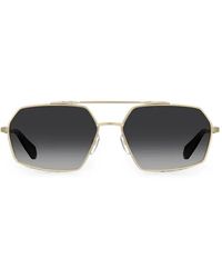 Moschino - Geometric-Frame Sunglasses - Lyst