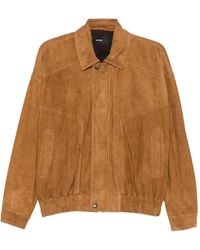 Arma - Frederica Suede Bomber Jacket - Lyst