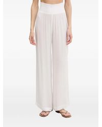 DKNY - Pantalon À Taille Froncée Et Plis - Lyst