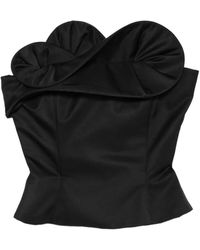 Magda Butrym - Petal Strapless Corset - Lyst