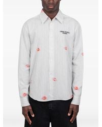 Carne Bollente - Business Sensual Striped-Print Shirt - Lyst