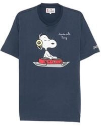 MC2 Saint Barth - X Peanuts Arnott Warm Graphic-Print T-Shirt - Lyst