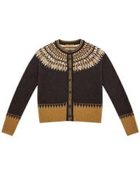 Ermanno Scervino - Crystal-Embellished Knit Cardigan - Lyst