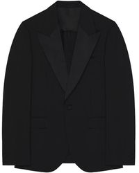 Givenchy - Single-Breasted Deconstructed Jacket - Lyst