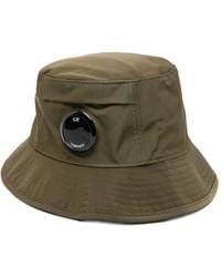 C.P. Company - Fischerhut Mit Logo-Patch - Lyst