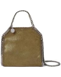 Stella McCartney - Mini Falabella Tote Bag mit Kettenbesatz - Lyst