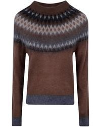 Max Mara - Pull À Motif Fair Isle - Lyst