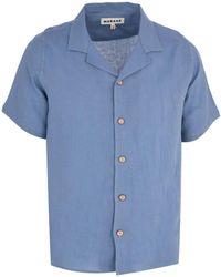Marané - Camisa El Gringo Con Cuello Cubano - Lyst