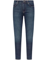 Dolce & Gabbana - Logo-Plaque Skinny Jeans - Lyst