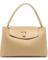 Bally - Lock Me Top Handle Shoulder Bag - Lyst