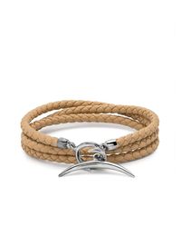 Shaun Leane - Recycled Sterling Silver And Leather Quill Bracelet - Lyst