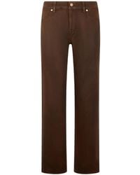 7 For All Mankind - Calie Straight Jeans - Lyst