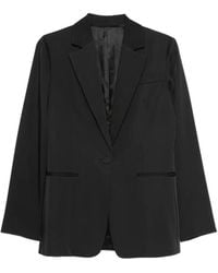 PT Torino - Blazer À Revers Crantés - Lyst