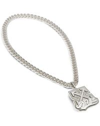 Off-White c/o Virgil Abloh - Arrows Curb-Chain Necklace - Lyst