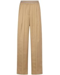 Peserico - Elasticated-Waist Trousers - Lyst
