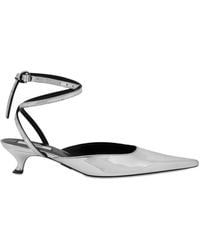 Moschino - Pumps Im Metallic-Look - Lyst