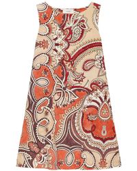 Maliparmi - Hippie Lotus Paisley-Print Dress - Lyst