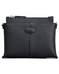 Tod's - Di Leren Kleine Tas - Lyst