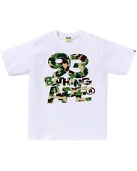 A Bathing Ape - Abc Camo 93 Logo-Print T-Shirt - Lyst