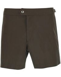 Tom Ford - Micro Compact Buckle-Detail Swim Shorts - Lyst