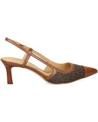 MICHAEL Michael Kors - Alora Monogram Pointed Pumps - Lyst