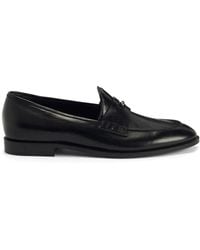 Giuseppe Zanotti - Archiel Penny-Slot Leather Loafers - Lyst