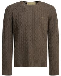 Valentino Garavani - Cable-Knit Cashmere Sweater - Lyst