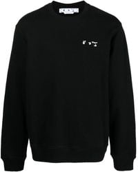 Off-White c/o Virgil Abloh - Hands Off Logo-print Sweatshirt - Lyst