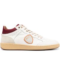 Blauer - Baskets Lacées À Patch Logo - Lyst