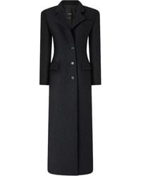Pinko - Strukturierter Wollmantel - Lyst
