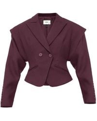 Nissa - Blazer À Épaules Structurées - Lyst