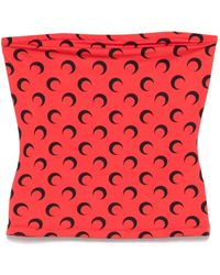 Marine Serre - Moonogram-Pattern Top - Lyst