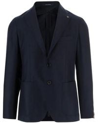 Tagliatore - Blazer Con Botones - Lyst