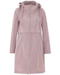 Herno - Hooded Parka Coat - Lyst