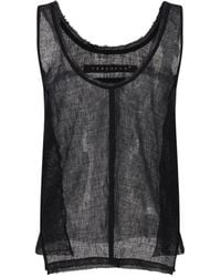 Yehuafan - Frayed Top - Lyst