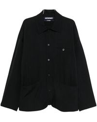 Jacquemus - The Strada Patch-Pocket Shirt Jacket - Lyst