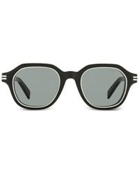 ZEGNA - Geometric-Frame Sunglasses - Lyst