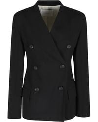 Tela - Cles Double-Breasted Blazer - Lyst