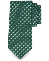 Ferragamo - Shark Print Silk Tie - Lyst