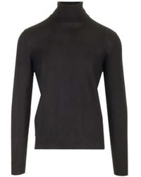 Mauro Ottaviani - Ribbed-Trim Roll-Neck Sweater - Lyst