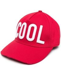 DSquared² - Hats Red - Lyst