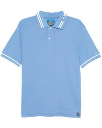 SPORT b. by agnès b. - Logo-Badge Polo Shirt - Lyst