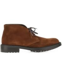 Calce - Suede Desert Boots - Lyst