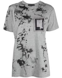 BARBARA BOLOGNA - T-Shirt mit abstraktem Print - Lyst